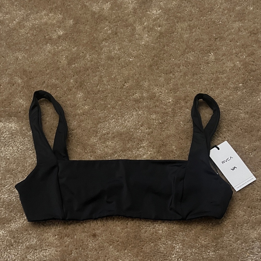 RVCA Solid Sqaure Neck Bralette